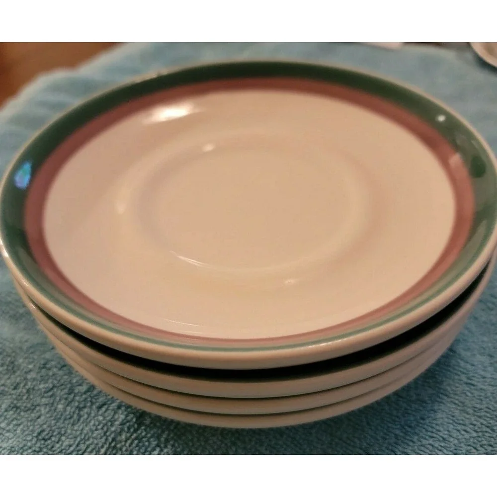 Pfaltzgraff  Juniper  Saucers‎  - 4 of Them